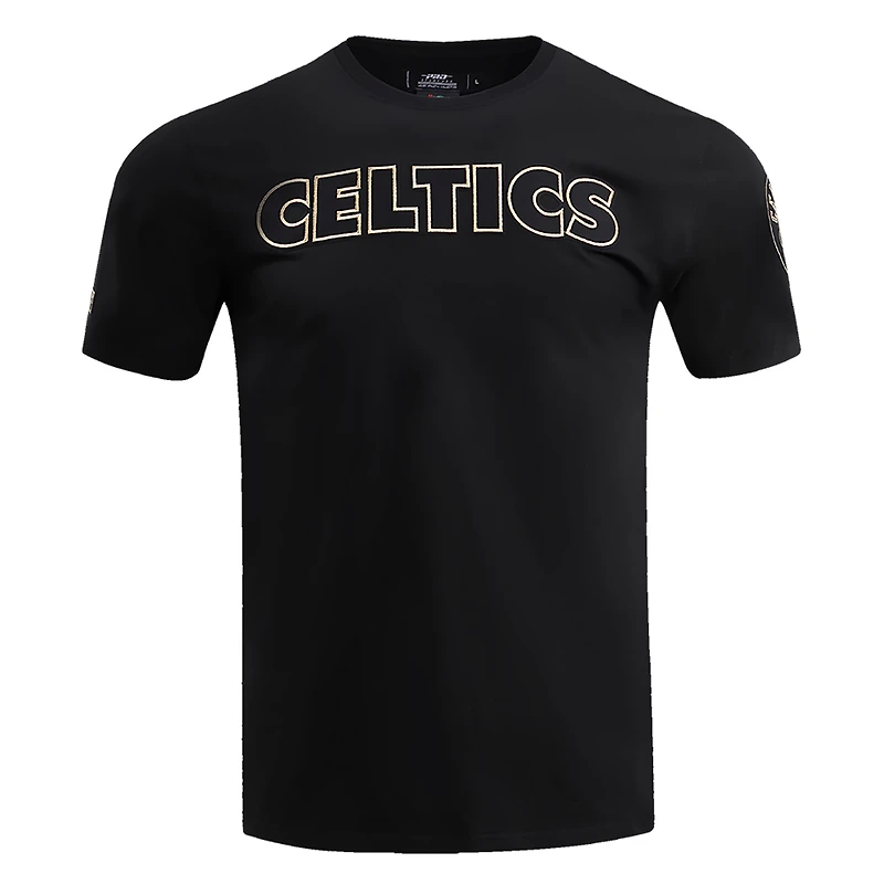 Men's Pro Standard Black Boston Celtics Wordmark T-Shirt