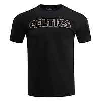 Men's Pro Standard Black Boston Celtics Wordmark T-Shirt