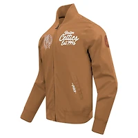 Veste zippée Boston Celtics Paint The City marron Pro Standard pour homme