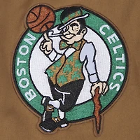 Veste zippée Boston Celtics Paint The City marron Pro Standard pour homme