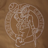 Men's Pro Standard Brown Boston Celtics Paint The City Full-Zip Jacket