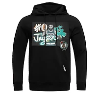 Sweat à capuche Pro Standard Jayson Tatum pour hommes, noir, Boston Celtics Player Yearbook