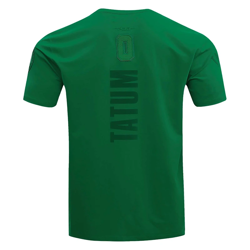 Men's Pro Standard Jayson Tatum Kelly Green Boston Celtics Triple Tonal Player T-Shirt