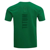 Men's Pro Standard Jayson Tatum Kelly Green Boston Celtics Triple Tonal Player T-Shirt