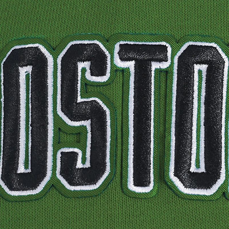 Sweat à capuche Pro Standard Kelly Green pour homme Boston Celtics Area Code