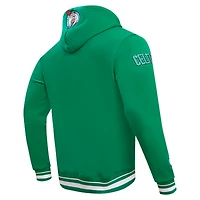 Men's Pro Standard Kelly Green Boston Celtics Script Tail Pullover Hoodie