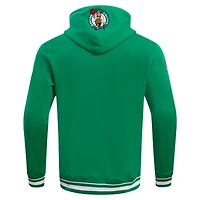 Men's Pro Standard Kelly Green Boston Celtics Script Tail Pullover Hoodie