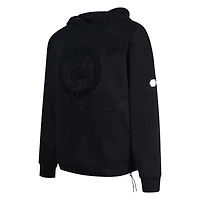 Men's Protege Black Boston Celtics Eco-Friendly Functional Suede Fashion Tonal Hoodie