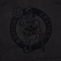 Sweat à capuche pour homme Protege noir Boston Celtics, écologique et fonctionnel, en daim ton sur ton.