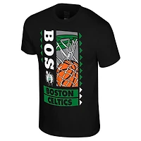 T-shirt noir Stadium Essentials pour homme des Boston Celtics Ballin