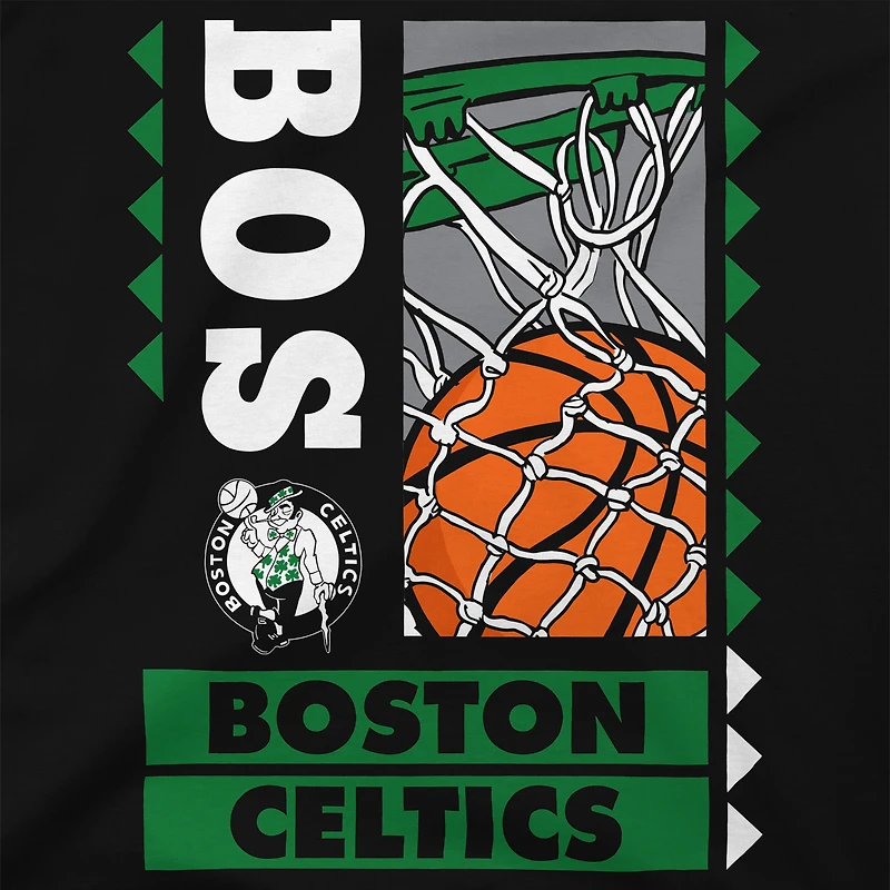 T-shirt noir Stadium Essentials pour homme des Boston Celtics Ballin