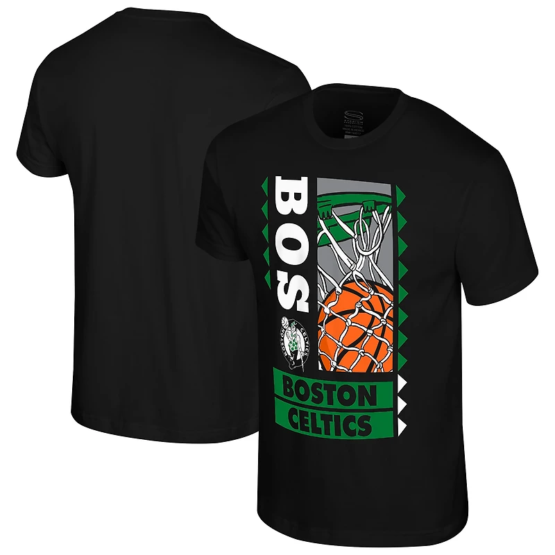 T-shirt noir Stadium Essentials pour homme des Boston Celtics Ballin