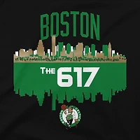 T-shirt noir Stadium Essentials pour homme des Boston Celtics City