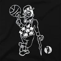 T-shirt noir Stadium Essentials pour homme, motif mono-élément des Boston Celtics