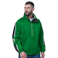 Men's Starter  Green Boston Celtics Freestyle Lightweight Full-Zip Jacket