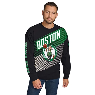 Men's Tommy Jeans Black Boston Celtics Lucas Long Sleeve T-Shirt