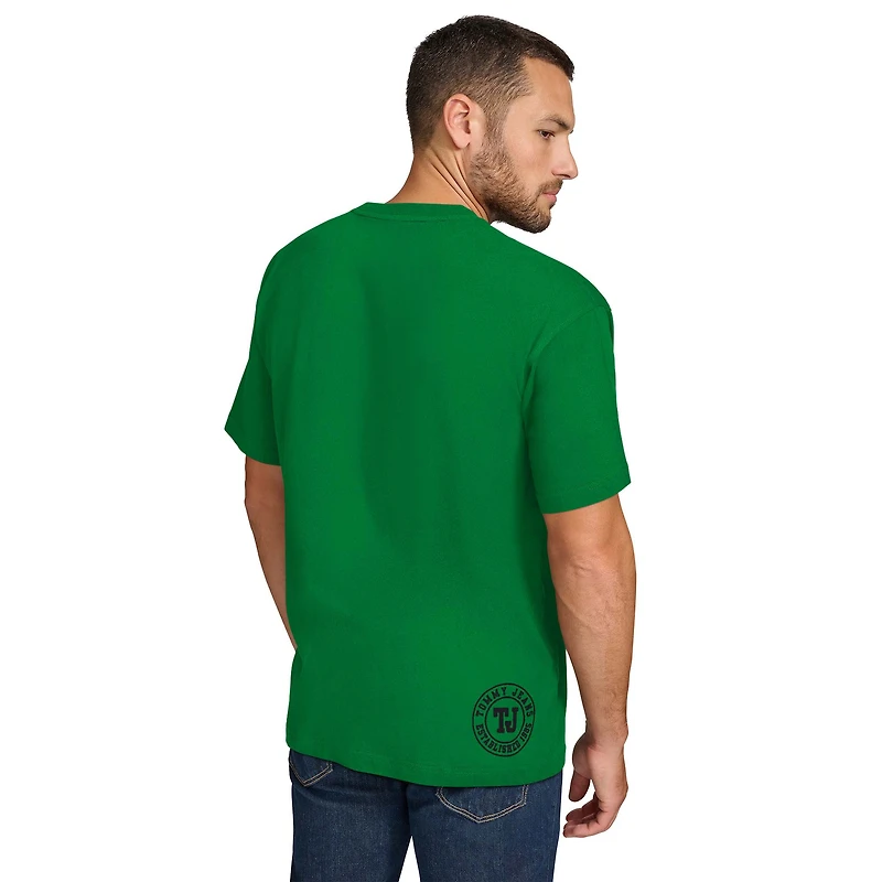 T-shirt Tommy Jeans Kelly Green pour homme Boston Celtics Noah Swish