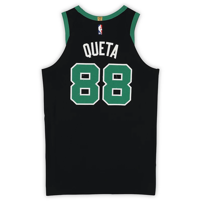 Maillot noir porté par Neemias Queta (Boston Celtics) lors du match n° 88 contre les Memphis Grizzlies le 20 mars 2026 - Taille 50+4