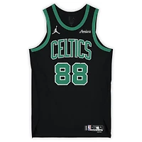 Neemias Queta Boston Celtics Game-Used #88 Black Jersey vs. Memphis Grizzlies on March 20, 2026 - Size 50+4