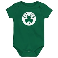 Creeper avec logo principal des Boston Celtics, vert Kelly, pour nouveau-né