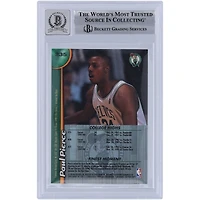 Paul Pierce Boston Celtics 1998-99 Topps Finest No Protector #235 Beckett Fanatics Witnessed Authenticated 10 Rookie Card