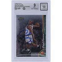 Paul Pierce Boston Celtics 1998-99 Topps Finest No Protector #235 Beckett Fanatics Witnessed Authenticated 9/10 Rookie Card
