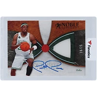 Paul Pierce Boston Celtics Autographed 2006-07 Upper Deck Exquisite Collection 2 Color GU Relic #NN-PP #18/25 Card
