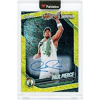 Paul Pierce Boston Celtics Autographed 2024-25 Panini Prizm Black Gold Shimmer Prizm #258 #5/10 Card
