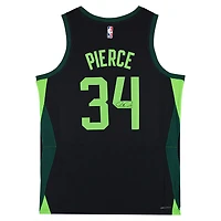Paul Pierce Boston Celtics Autographed Black Nike 2024-25 City Edition Swingman Jersey