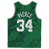 Paul Pierce Boston Celtics Autographed Mitchell & Ness Kelly Green 2007-08 Marble Swingman Jersey with "The Truth" Inscription