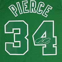 Paul Pierce Boston Celtics Autographed Mitchell & Ness Kelly Green 2012 Christmas Day Swingman Jersey