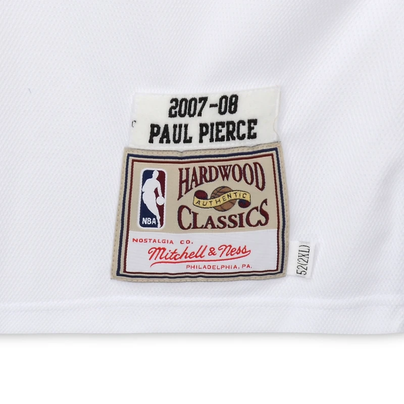 Paul Pierce Boston Celtics Autographed White Mitchell & Ness Authentic Jersey with "The Truth" Inscription