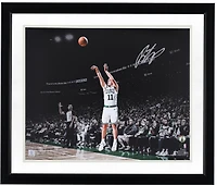 Photo de tir autographiée de Payton Pritchard (Boston Celtics) - 40 x 50 cm