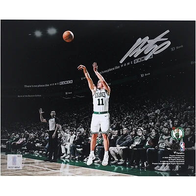 Photo de tir autographiée de Payton Pritchard (Boston Celtics), format 8 x 10 pouces