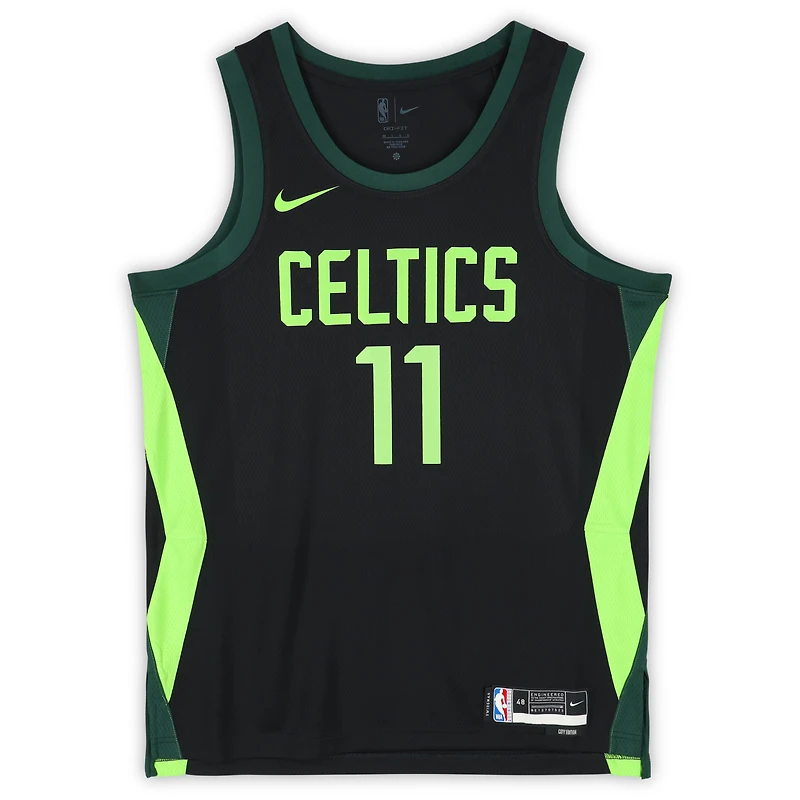 Payton Pritchard Boston Celtics Autographed Black Nike 2024-25 City Edition Swingman Jersey 