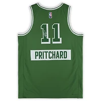 Payton Pritchard Boston Celtics Autographed Kelly Green Nike 2021 City Edition Swingman Jersey
