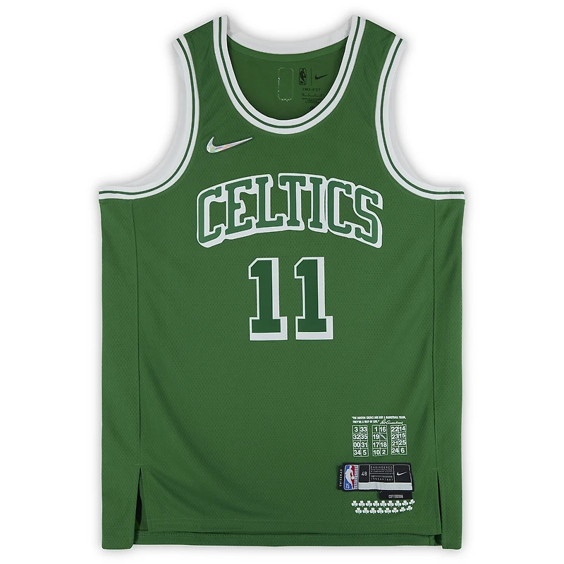 Payton Pritchard Boston Celtics Autographed Kelly Green Nike 2021 City Edition Swingman Jersey