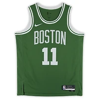 Maillot Nike Icon Swingman vert Kelly autographié par Payton Pritchard des Boston Celtics avec inscription « 6e homme 2025 ».