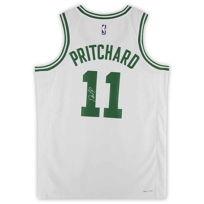 Payton Pritchard Boston Celtics Autographed White Nike 2025-26 Association Swingman Jersey