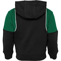 Preschool Black Boston Celtics Shot Caller - Ensemble sweat à capuche et pantalon entièrement zippé