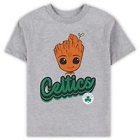 Ensemble de t-shirts deux pièces pour enfants d'âge préscolaire Boston Celtics Guardians Of The Galaxy