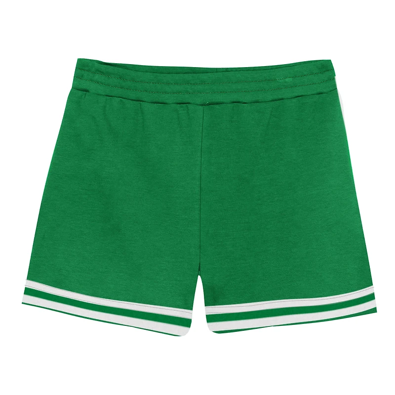 Preschool Mitchell & Ness Larry Bird Kelly Green Boston Celtics Play by Place Two-Pack T-Shirt Shorts Set