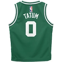 Maillot de joueur Nike Jayson Tatum Swingman des Boston Celtics pour enfants d'âge préscolaire - Édition Icon