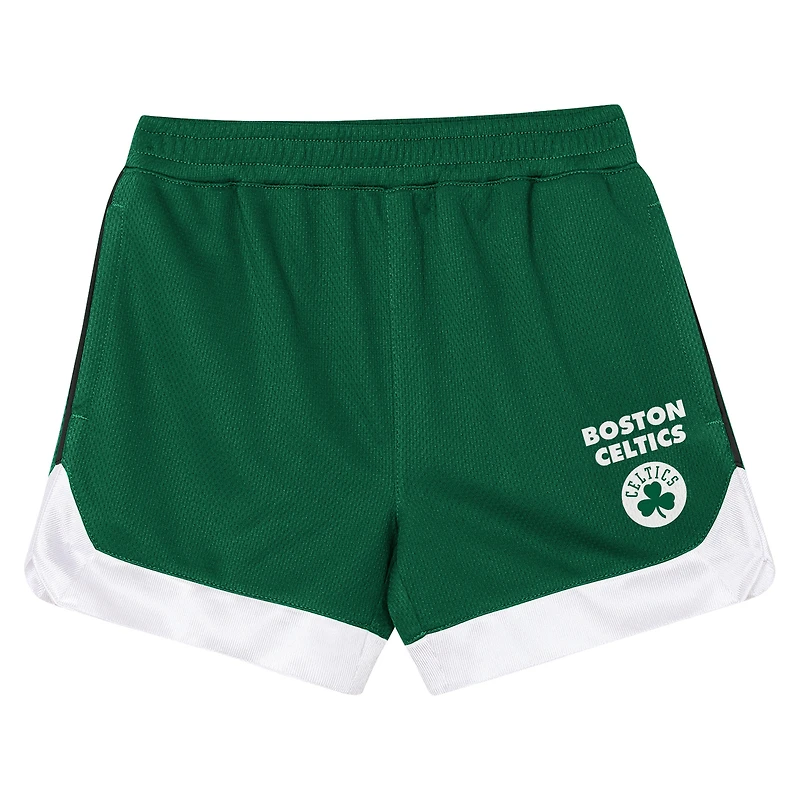 Ensemble t-shirt et short Kelly Green Boston Celtics Home Plate pour enfants d'âge préscolaire Outerstuff