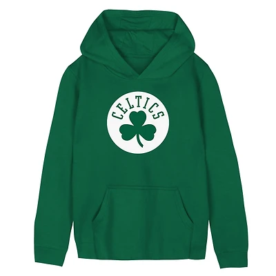 Preschool Outerstuff  Kelly Green Boston Celtics Primary Logo Hoodie