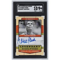 Robert Parrish Boston Celtics Autographié 2003-04 Upper Deck Legends Legendary Signatures #LS-RP SGC Authentifié 9/10 Carte