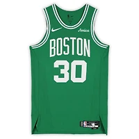 Maillot vert Kelly n° 30 porté par Sam Hauser (Boston Celtics) lors du match contre les Milwaukee Bucks le 2 mars 2026 - Taille 48+4