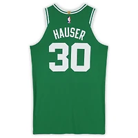 Sam Hauser Boston Celtics Game-Used #30 Kelly Green Nike Jersey vs. Philadelphia 76ers on May 2, 2026 - Size 48+4