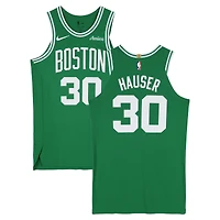 Maillot Nike vert Kelly n° 30 porté par Sam Hauser (Boston Celtics) lors du match contre les Philadelphia 76ers le 2 mai 2026 - Taille 48+4
