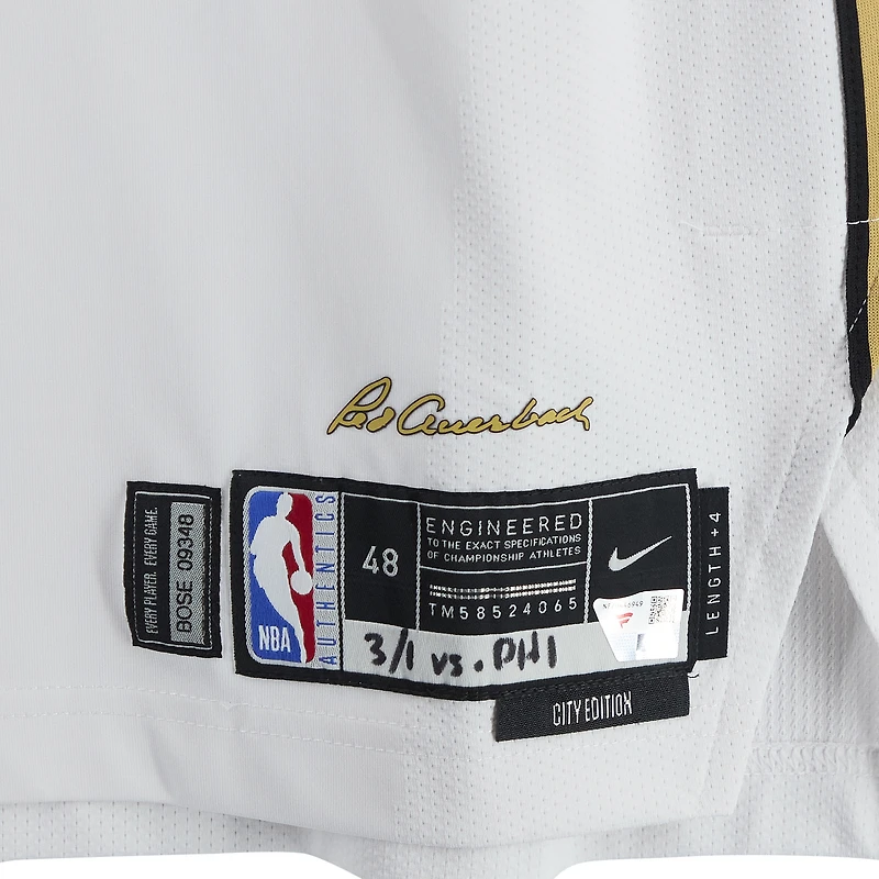 Sam Hauser Boston Celtics Game-Used #30 White City Jersey vs. Philadelphia 76ers on March 1, 2026 - Size 48+4